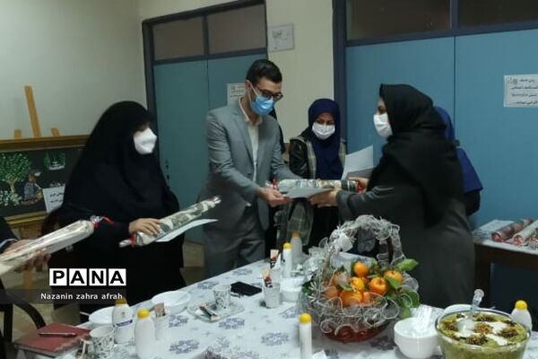 برگزاری مراسم پیشواز بهار در هنرستان مبتکران رودهن
