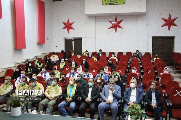 مراسم سپاس و قدردانی از زحمات مدیرسازمان دانش‌آموزی استان خراسان جنوبی