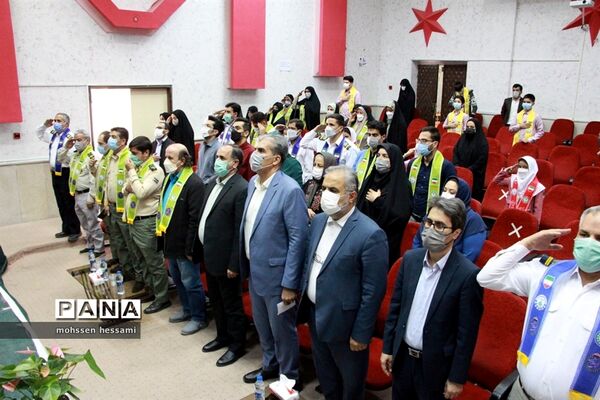 مراسم سپاس و قدردانی از زحمات مدیرسازمان دانش‌آموزی استان خراسان جنوبی