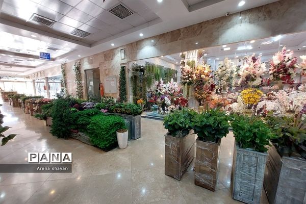 حال و هوای بازار گل و گیاه در بزرگراه بعثت