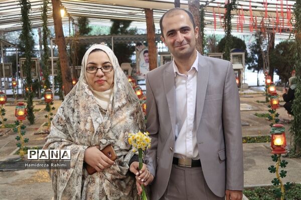ویژه برنامه ازدواج‌های آسمانی در بهشت زهرا (س) تهران