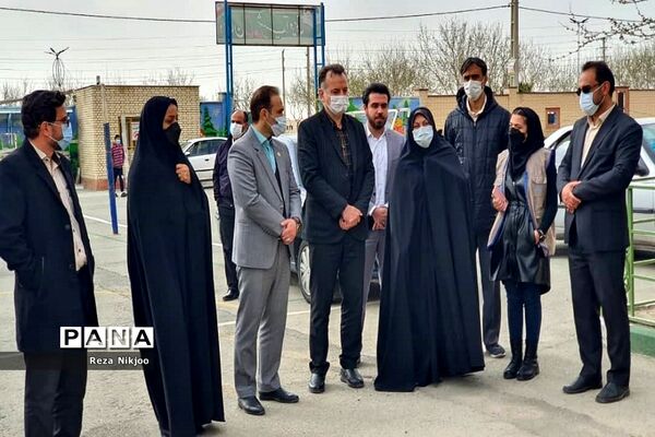 افتتاح اولین حیاط پویا در بهارستان یک