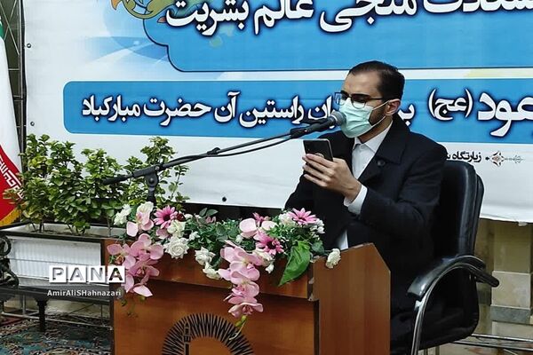 جشن میلاد حضرت مهدی (عج) در زیارتگاه شهید مدرس کاشمر