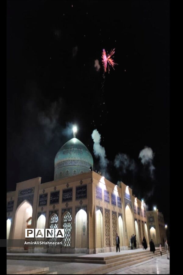 جشن میلاد حضرت مهدی (عج) در زیارتگاه شهید مدرس کاشمر