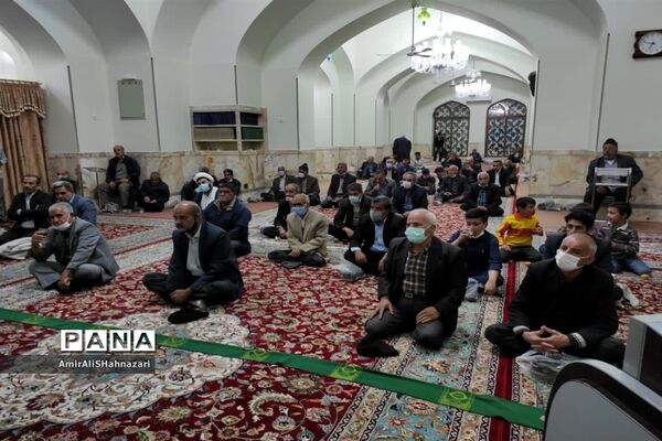 جشن میلاد حضرت مهدی (عج) در زیارتگاه شهید مدرس کاشمر