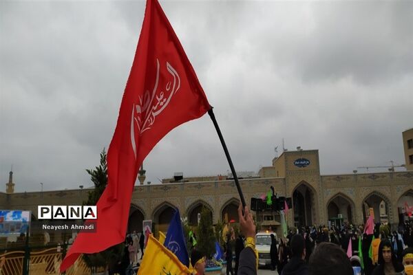 اجتماع دانش‌آموزی مهدی یاوران در مشهد