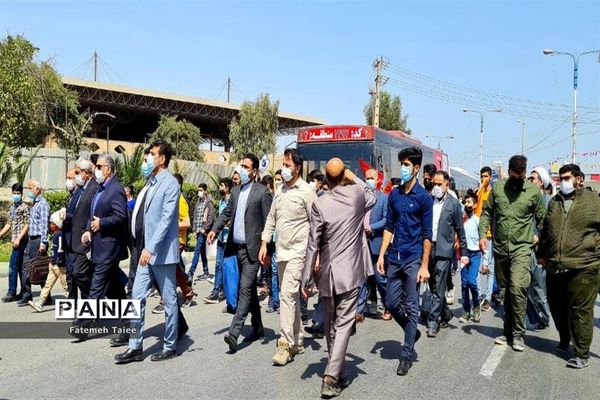 برگزاری آیین مهدی یاوران در اهواز