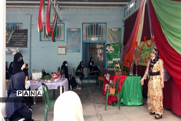 مراسم جشن نیمه شعبان در دبیرستان دخترانه شاهد فردوس اندیمشک