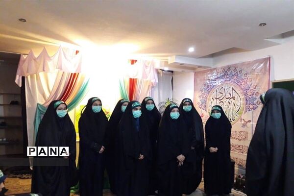 اجرای سرود انصاری‌ها به‌مناسبت میلاد حضرت مهدی (عج) در البرز