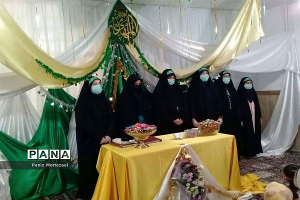 اجرای سرود انصاری‌ها به‌مناسبت میلاد حضرت مهدی (عج) در البرز