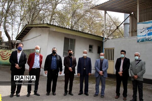 راهپیمایی دانش‌آموزی مهدی یاوران به مناسبت نیمه شعبان در ساری