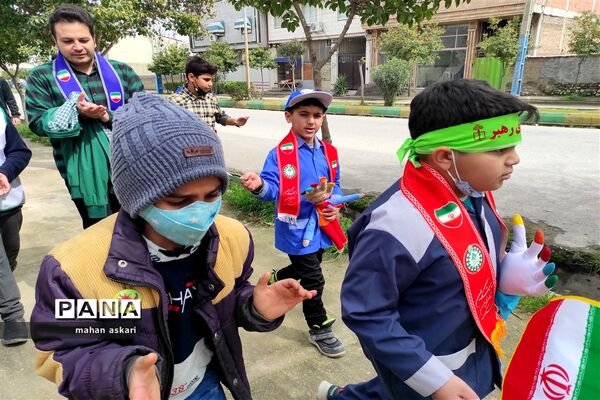 راهپیمایی مهدوی یاوران در گلوگاه