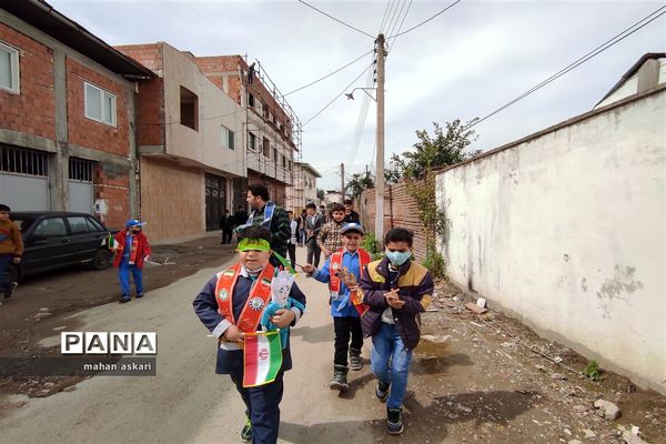 راهپیمایی مهدوی یاوران در گلوگاه