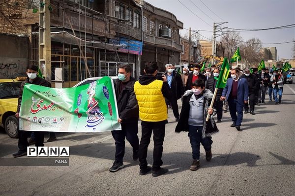 همایش پیاده‌روی مهدی یاوران در ارومیه