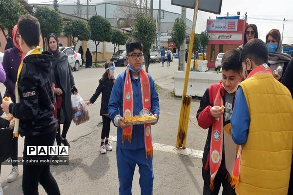 تجمع دانش‌آموزی مهدی یاوران در محمودآباد