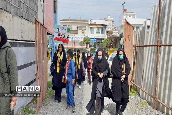 تجمع دانش‌آموزی مهدی یاوران در محمودآباد