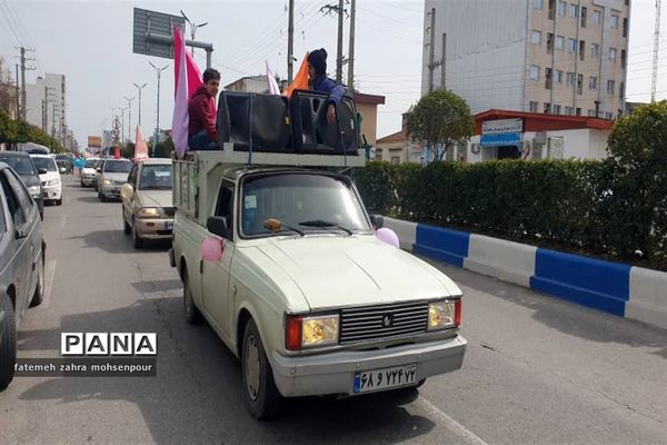 تجمع دانش‌آموزی مهدی یاوران در محمودآباد