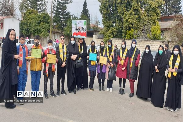 تجمع دانش‌آموزی مهدی یاوران در محمودآباد