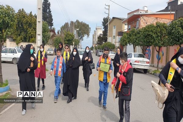 تجمع دانش‌آموزی مهدی یاوران در محمودآباد