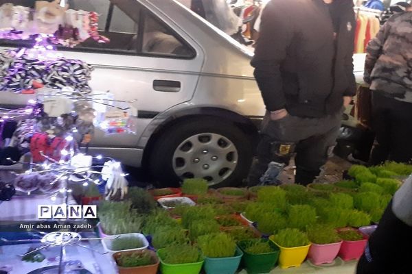 شلوغی بازار افسریه 2 روز مانده به عید نوروز