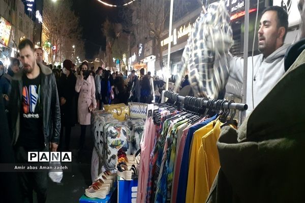 شلوغی بازار افسریه 2 روز مانده به عید نوروز
