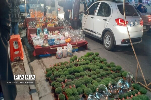 شلوغی بازار افسریه 2 روز مانده به عید نوروز