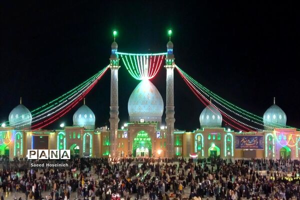 جشن نیمه شعبان و پیاده‌روی زائران به مسجد جمکران-4