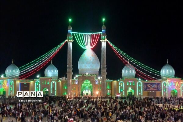 جشن نیمه شعبان و پیاده‌روی زائران به مسجد جمکران-4