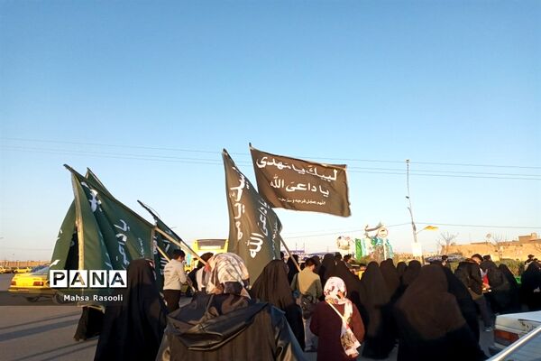 جشن نیمه شعبان و پیاده‌روی زائران به مسجد جمکران-4