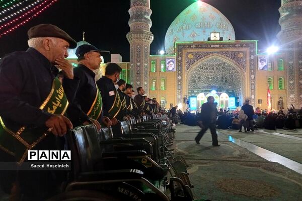 جشن نیمه شعبان و پیاده‌روی زائران به مسجد جمکران-4