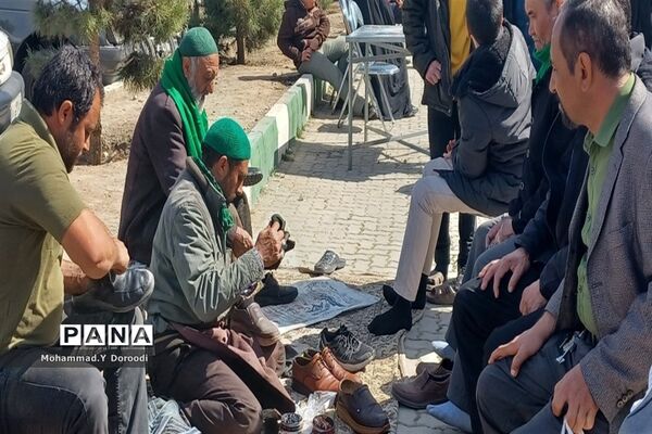جشن نیمه شعبان و پیاده‌روی زائران به مسجد جمکران-4