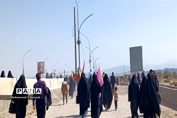 جشن نیمه شعبان و پیاده‌روی زائران به مسجد جمکران-4