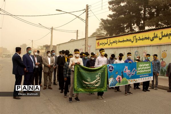 تجمع دانش‌آموزی مهدی یاوران در زاهدان