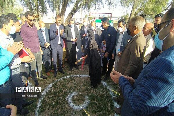 کلنگ‌زنی و بازسازی آموزشگاه‌های بختاجرد، محمد‌آباد و شهنان از روستاهای داراب