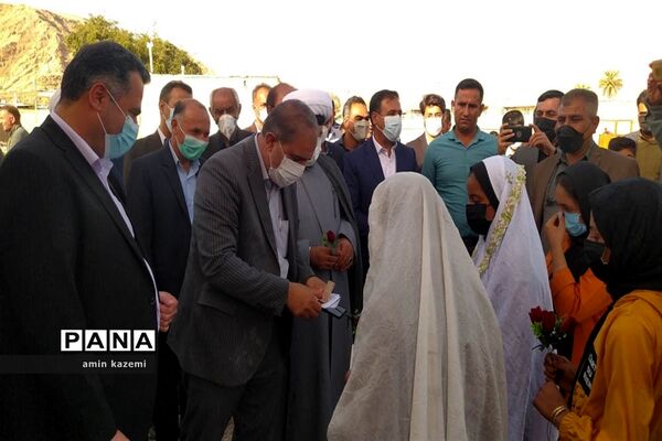 کلنگ‌زنی و بازسازی آموزشگاه‌های بختاجرد، محمد‌آباد و شهنان از روستاهای داراب