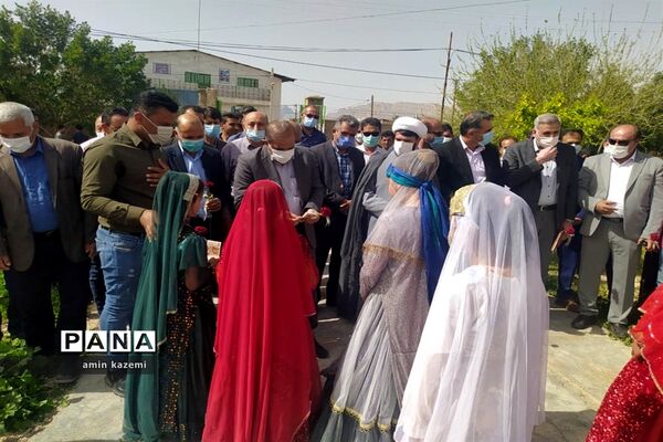 کلنگ‌زنی و بازسازی آموزشگاه‌های بختاجرد، محمد‌آباد و شهنان از روستاهای داراب