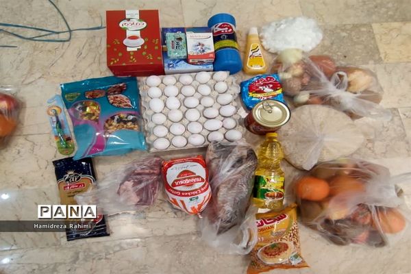 تهیه و توزیع ۱۱۰ بسته معیشتی در منطقه ۱۵
