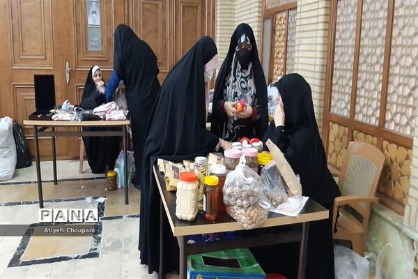 جشنواره عیدانه در حسینه قاسم ابن‌الحسن منطقه ۱۴ شهر تهران