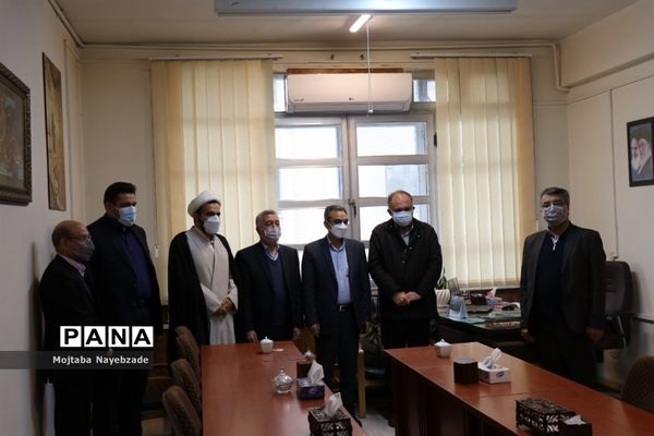 آیین معارفه معاون پرورشی و فرهنگی آموزش و پرورش خراسان رضوی