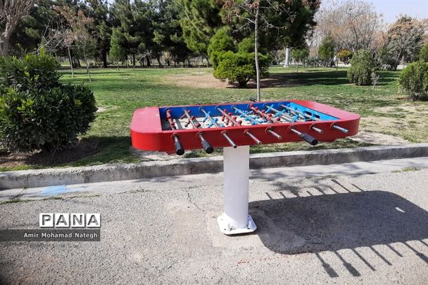 برپایی ایستگاه استقبال از مسافران نوروزی در منطقه ۱۵