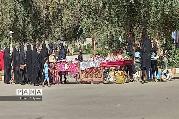 برپایی نمایشگاه تولیدات زنان سرپرست خانواده در شوشتر