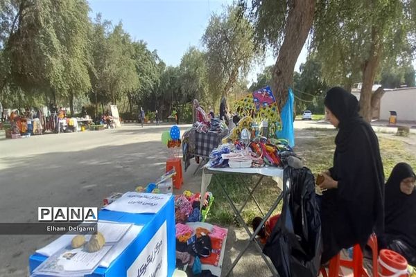 برپایی نمایشگاه تولیدات زنان سرپرست خانواده در شوشتر