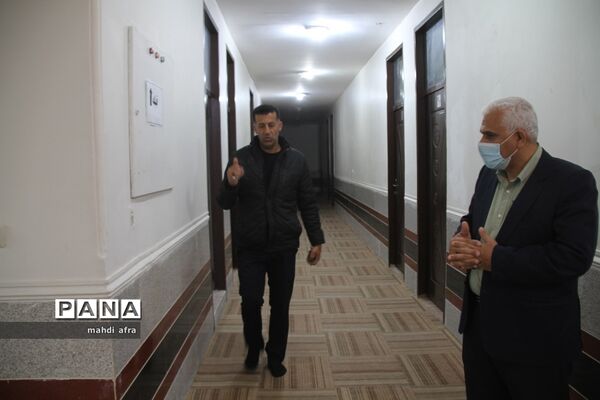 بازدید از ستاد و محل اسکان مسافران نوروزی شهرستان بهبهان