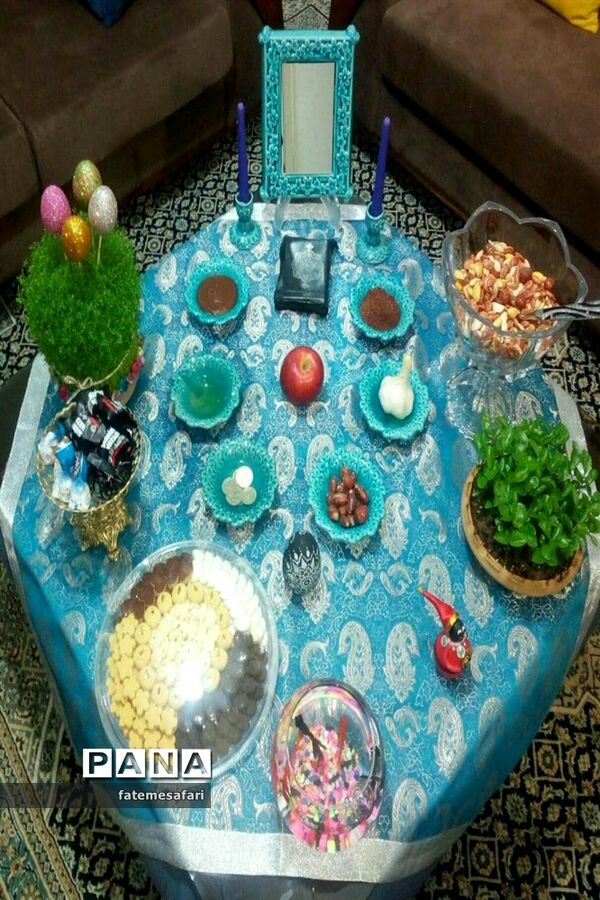سفره‌های هفت‌سین با فرارسیدن بهار در فیروزکوه