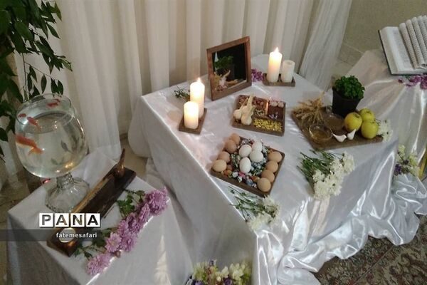 سفره‌های هفت‌سین با فرارسیدن بهار در فیروزکوه