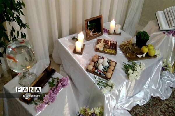 سفره‌های هفت‌سین با فرارسیدن بهار در فیروزکوه