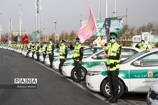 رزمایش نوروزی اقتدار پلیس تهران