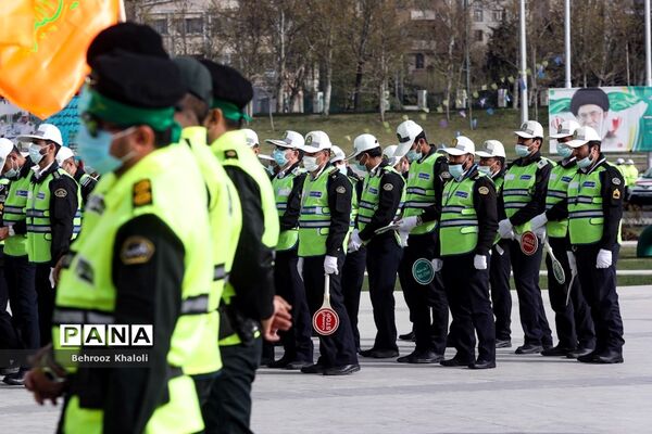 رزمایش نوروزی اقتدار پلیس تهران