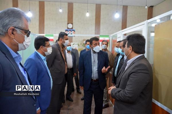 دیدار نوروزی مدیرکل آموزش و پرورش استان بوشهر با همکاران اداره‌کل