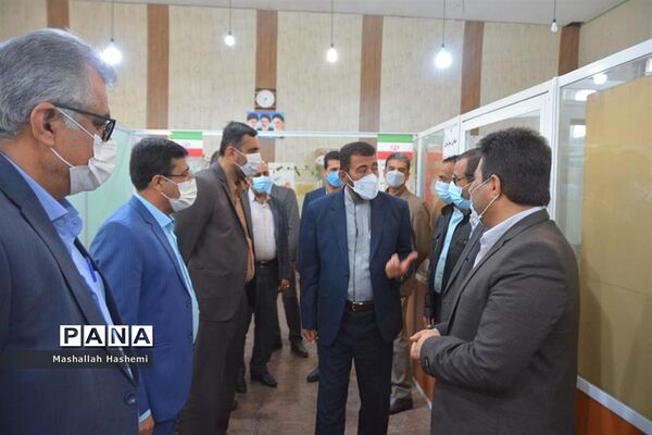 دیدار نوروزی مدیرکل آموزش و پرورش استان بوشهر با همکاران اداره‌کل